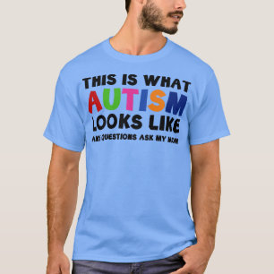 Camiseta É assim que o Autismo se parece