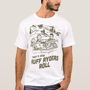 Camiseta é assim que os riachos enrolam a unusex tri blen 