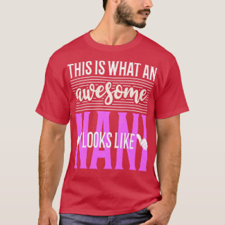 Camiseta É assim que um Nani incrível se parece