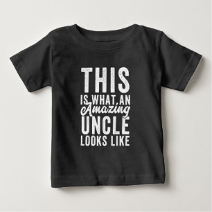 Camiseta É assim que um tio incrível se parece