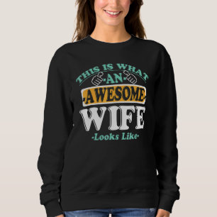 Camiseta É Assim Que Uma Esposa Incrível Se Parece