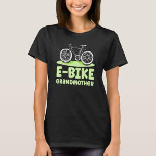 Camiseta E Avó de bicicleta ciclista Electric Biker Biking