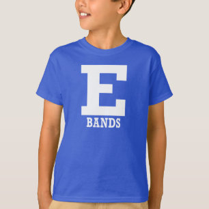 Camiseta E-Banda Kids Blue Short Sleeve