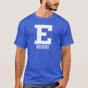 Camiseta E-Banda Mens Blue Short Sleeve