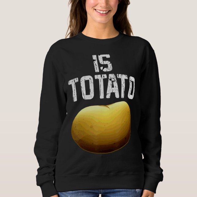 Camiseta É Batata, Como Se Vê Na Televisão Noturna De Tarde (Frente)