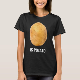 Camiseta É Batata - Como Se Vê Na Televisão Noturna Tarde E