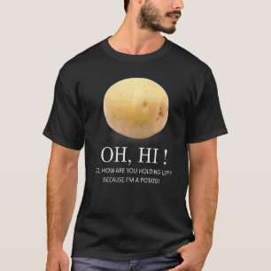 Camiseta É Batata porque sou um Humor de Batata