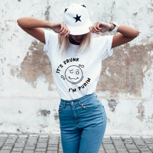 Camiseta É Bebado que eu seja Engraçado