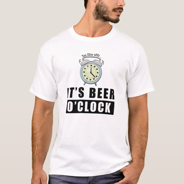 Camiseta É Beer O'clock (Frente)