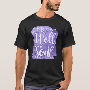 Camiseta É Bem Com A Minha Alma Dizendo 2