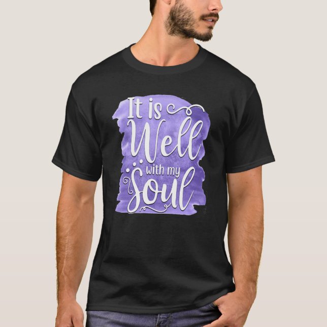Camiseta É Bem Com A Minha Alma Dizendo 2 (Frente)
