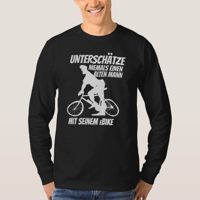 Camiseta E Bicicleta Elétrica Ebike Pedelec (Frente)