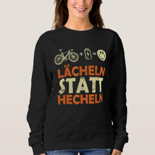 Camiseta E Bike Dizendo Sorriso Em Vez De Ofegar Ebike Bick