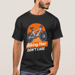 Camiseta E Bike E Biking Dizendo Humor E Biker
