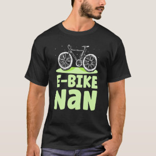 Camiseta E Bike Nan Ciclista Biker Biking Electric Avó G
