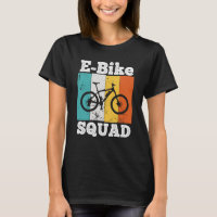 E Bike Squad EBike Team E Biking Retro E Bike