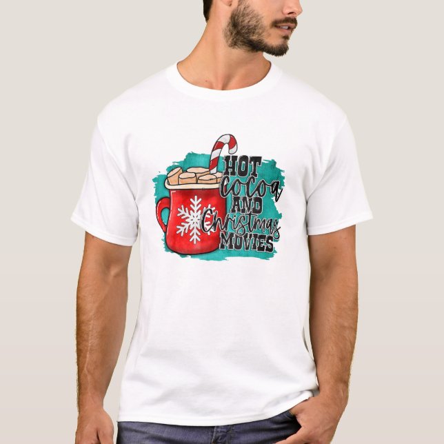 Camiseta E biscoitos de Natal (Frente)