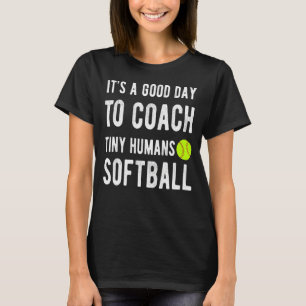 Camiseta É Bom Dia Treinar Pequenos Humanos Crianças de Sof