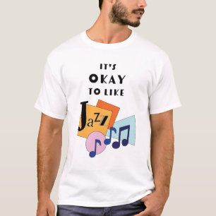 Camiseta É bom gostar do Jazz V.2
