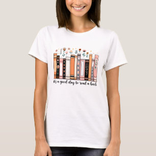 Camiseta É bom ler um livro