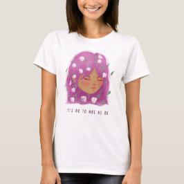 Camiseta É bom não estar bem... saúde mental.
