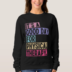 Camiseta É bom para fisioterapeuta de terapia física P