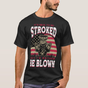 Camiseta É Bom Ser Acariciado Mas Eu Preferiria Ser Soprado