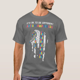 Camiseta É bom ser diferente a consciência do autismo