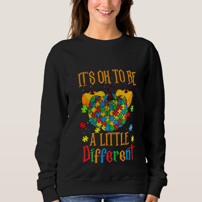Camiseta É bom ser diferente de abóboro consciência H (Frente)