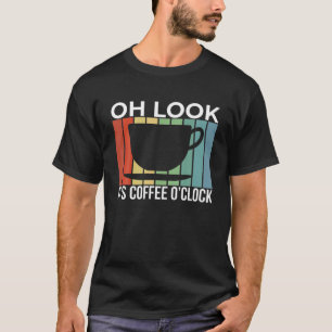 Camiseta É Café O'clock Brew Cafe Drinker