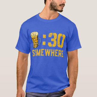 Camiseta É Cerveja Trinta em algum lugar Engraçado Cerveja 