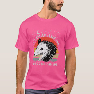 Camiseta é chamado de lata de lixo não lixo não pode divert