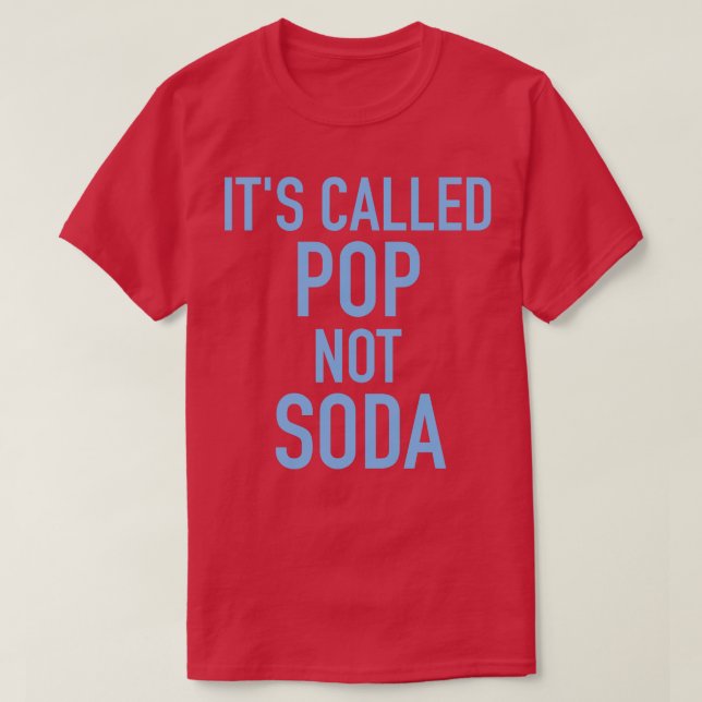 Camiseta É Chamado Não Soda (Frente do Design)