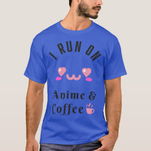 Camiseta E Coffee Kawaii Cosplay Geek Fan
