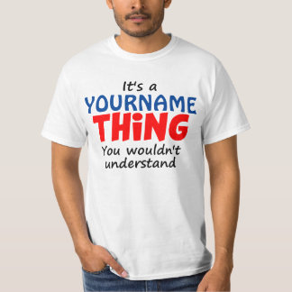 Camiseta É COISA de A [NOME FEITO SOB ENCOMENDA]
