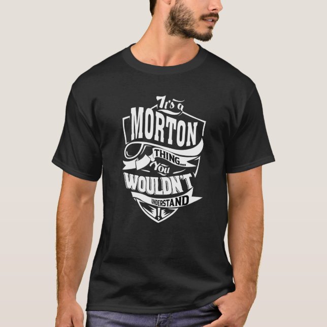 Camiseta É Coisa de Morton (Frente)