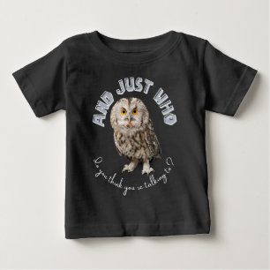 Camiseta E com quem você acha que está falando?