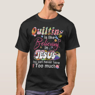 Camiseta É Como Acreditar Em Jesus Que Nunca Se Pode