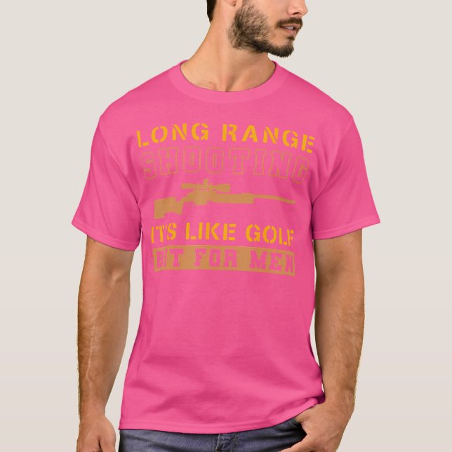 Camiseta É Como Golfe Mas Para Homens (Frente)