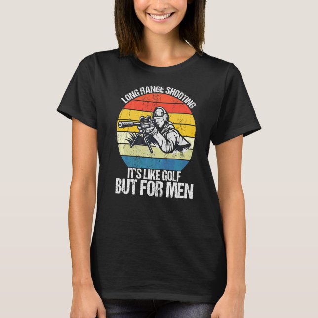 Camiseta É como Golfe, mas para homens Ret (Frente)