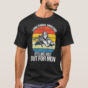 Camiseta É como Golfe, mas para homens Ret