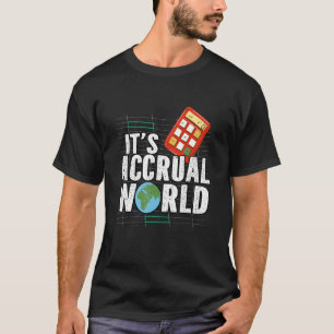 Camiseta É Contabilidade Pública Mundial do Accrual