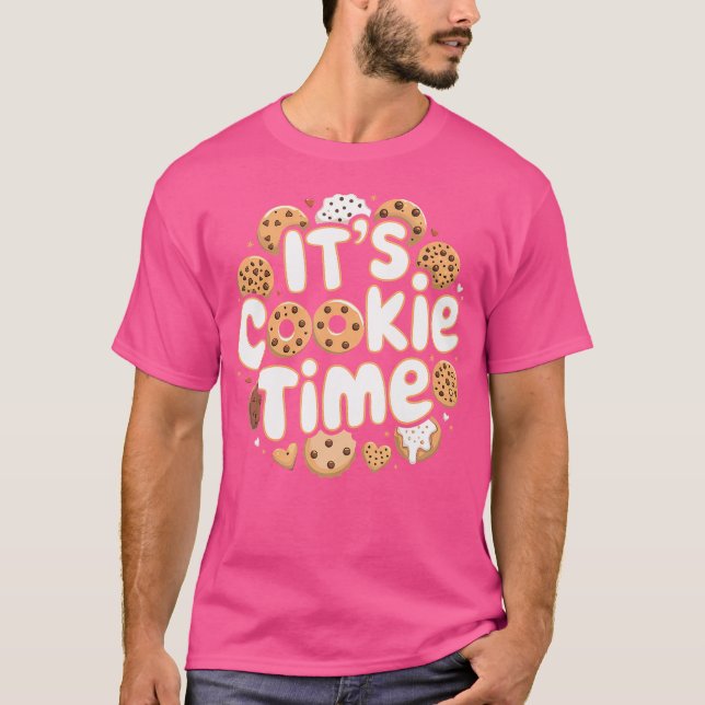 Camiseta É Cookie Time Scout Girl Engraçado Cookie Dealer C (Frente)