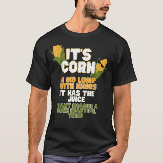 Camiseta É Corno, um grande pedaço com nós. (Frente)