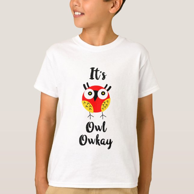 Camiseta É coruja owkay (Frente)