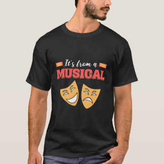 Camiseta É De Uma Pessoa De Teatro Musical