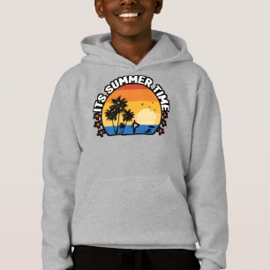 Camiseta É Design de Pôr do Sol Tropical de Verão
