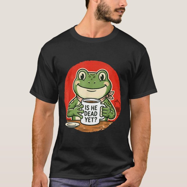 Camiseta É design retrô de agência governamental antiga (Frente)