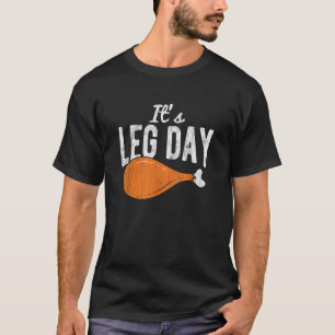 Camiseta É Dia das Pernas Turquia Ação de Graças