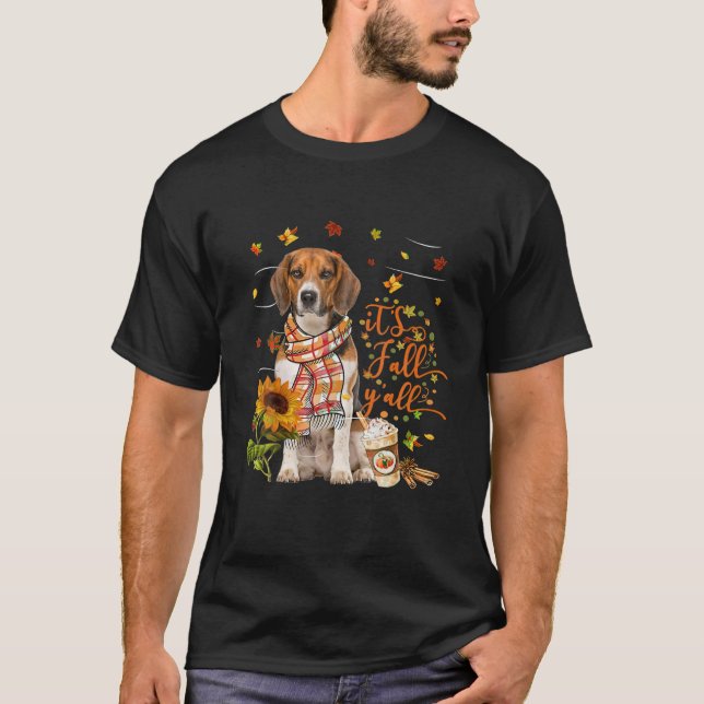 Camiseta É Dia de Ação de Graças de Cachorro (Frente)
